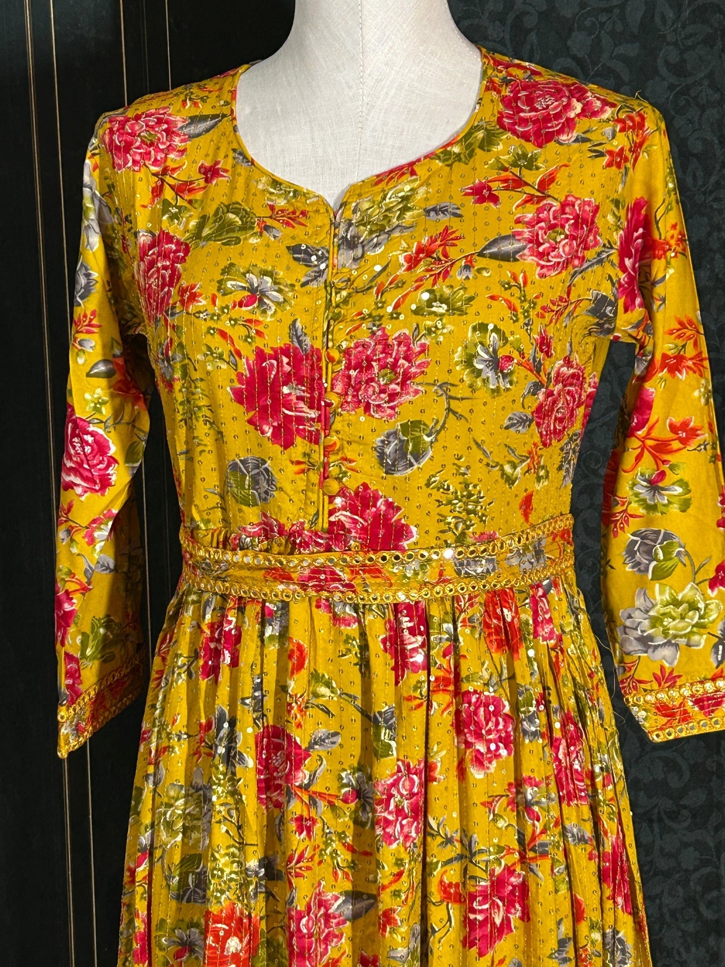 Rayon long kurti | digital print