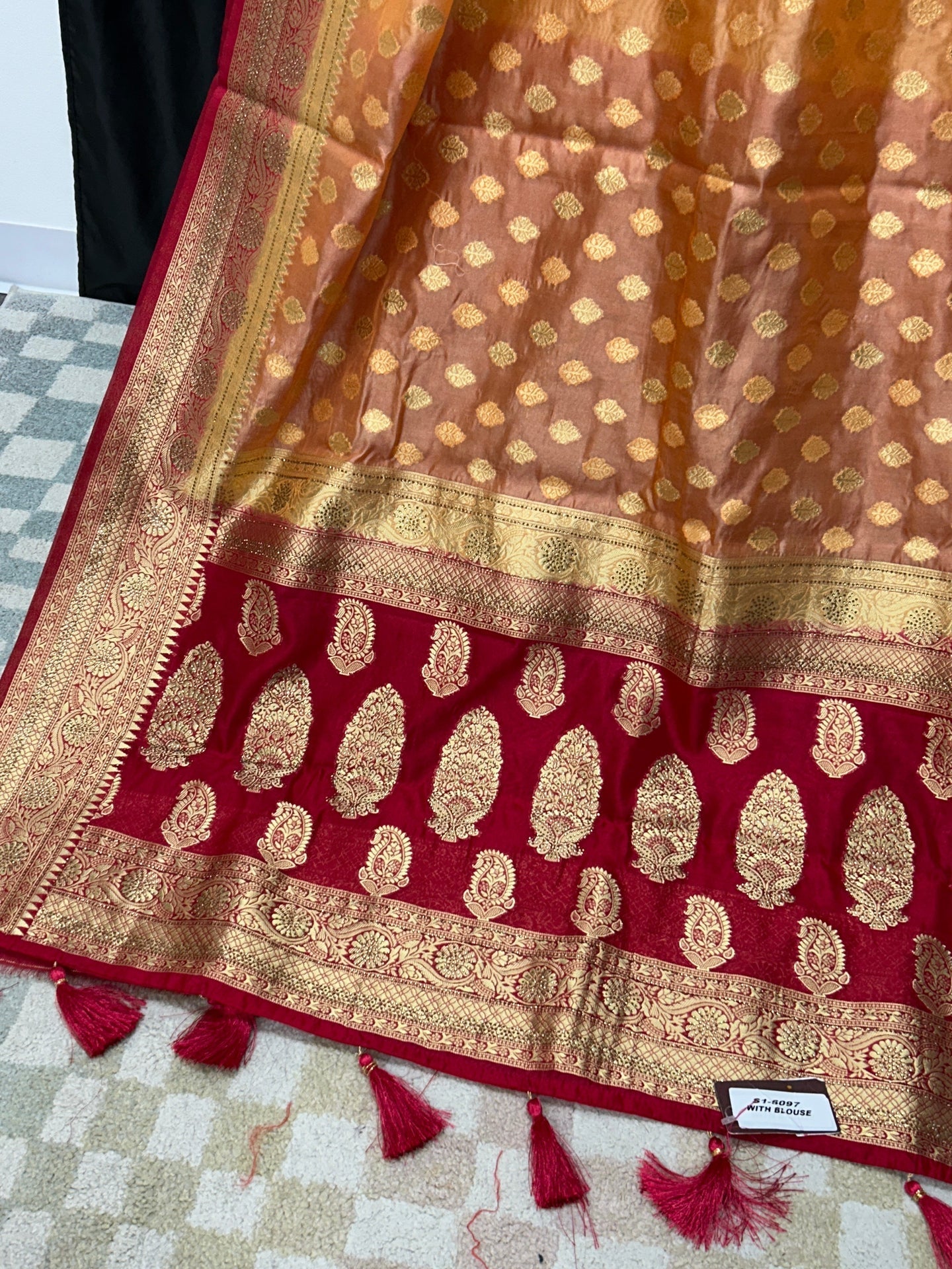 Chanderi silk saree