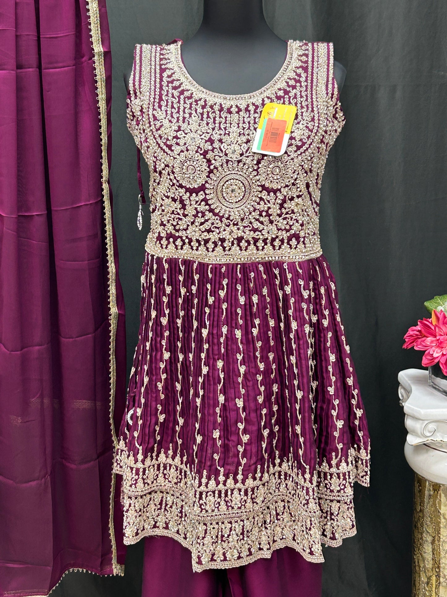 Heavy work Sharara set