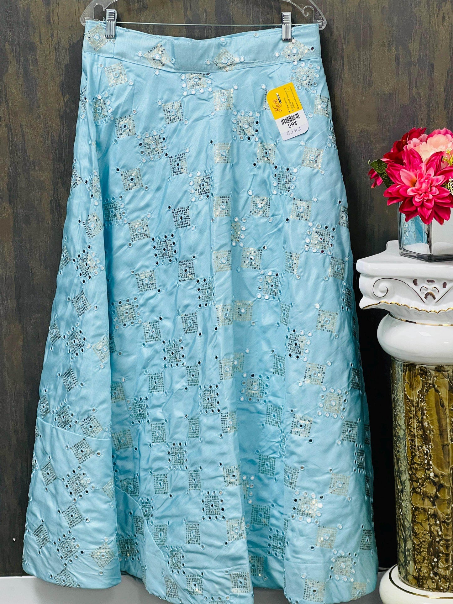 Silk Lehenga skirt : garba