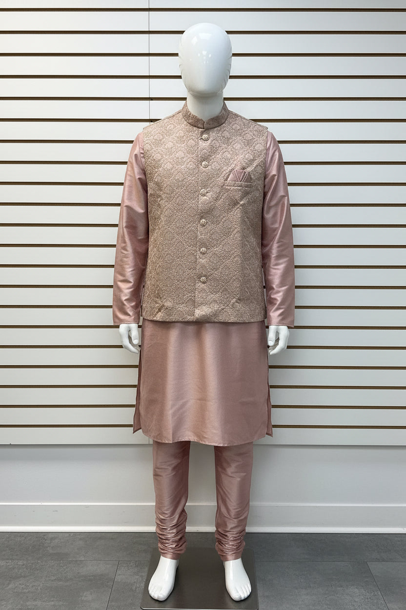 Pink kurta set