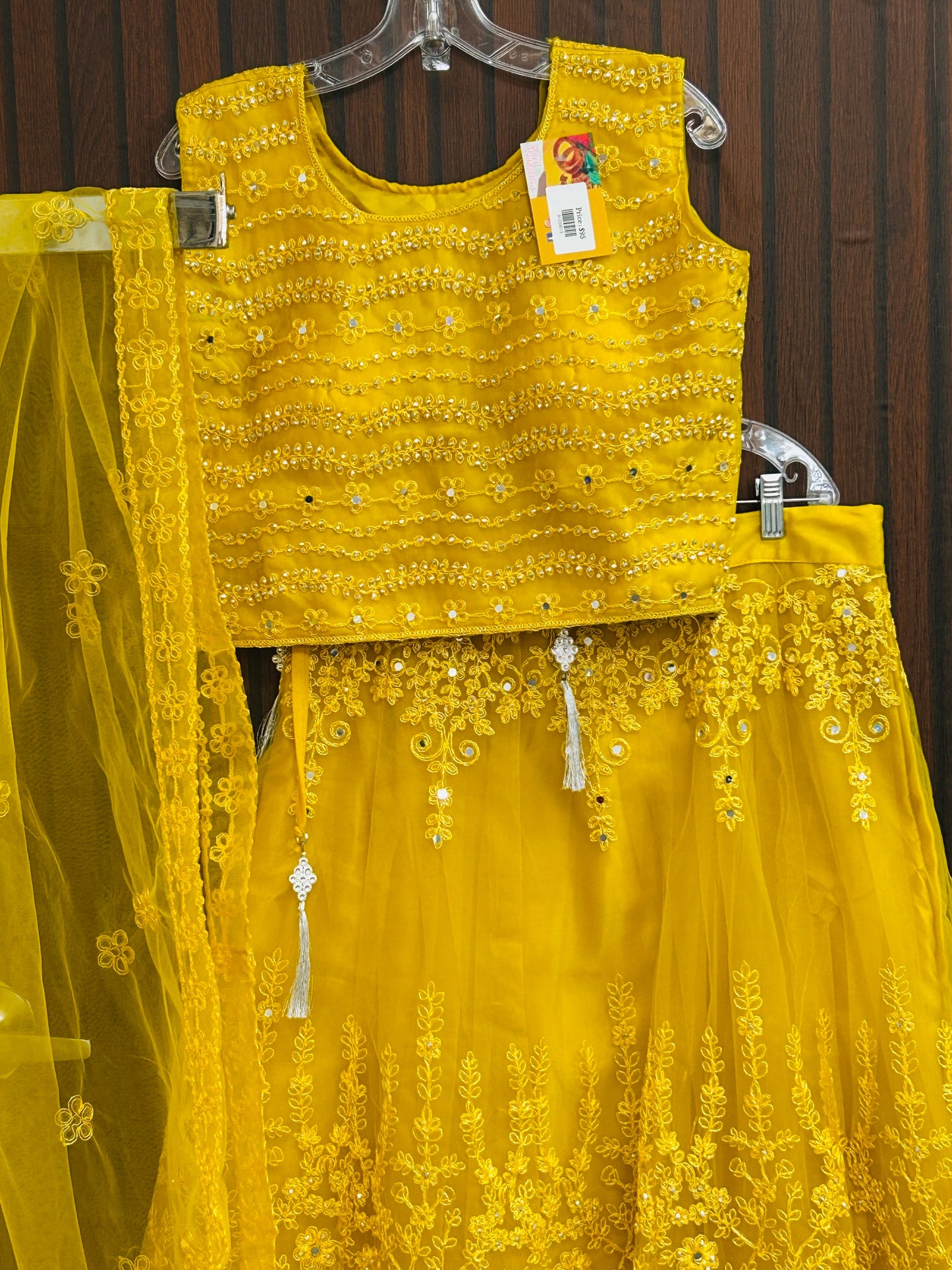 Yellow lehenga Choli set