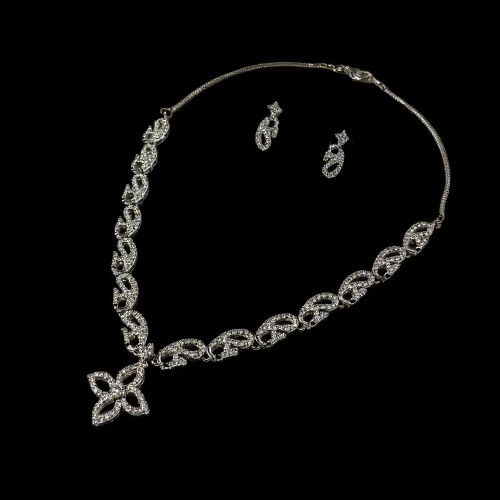 Silver AD necklace