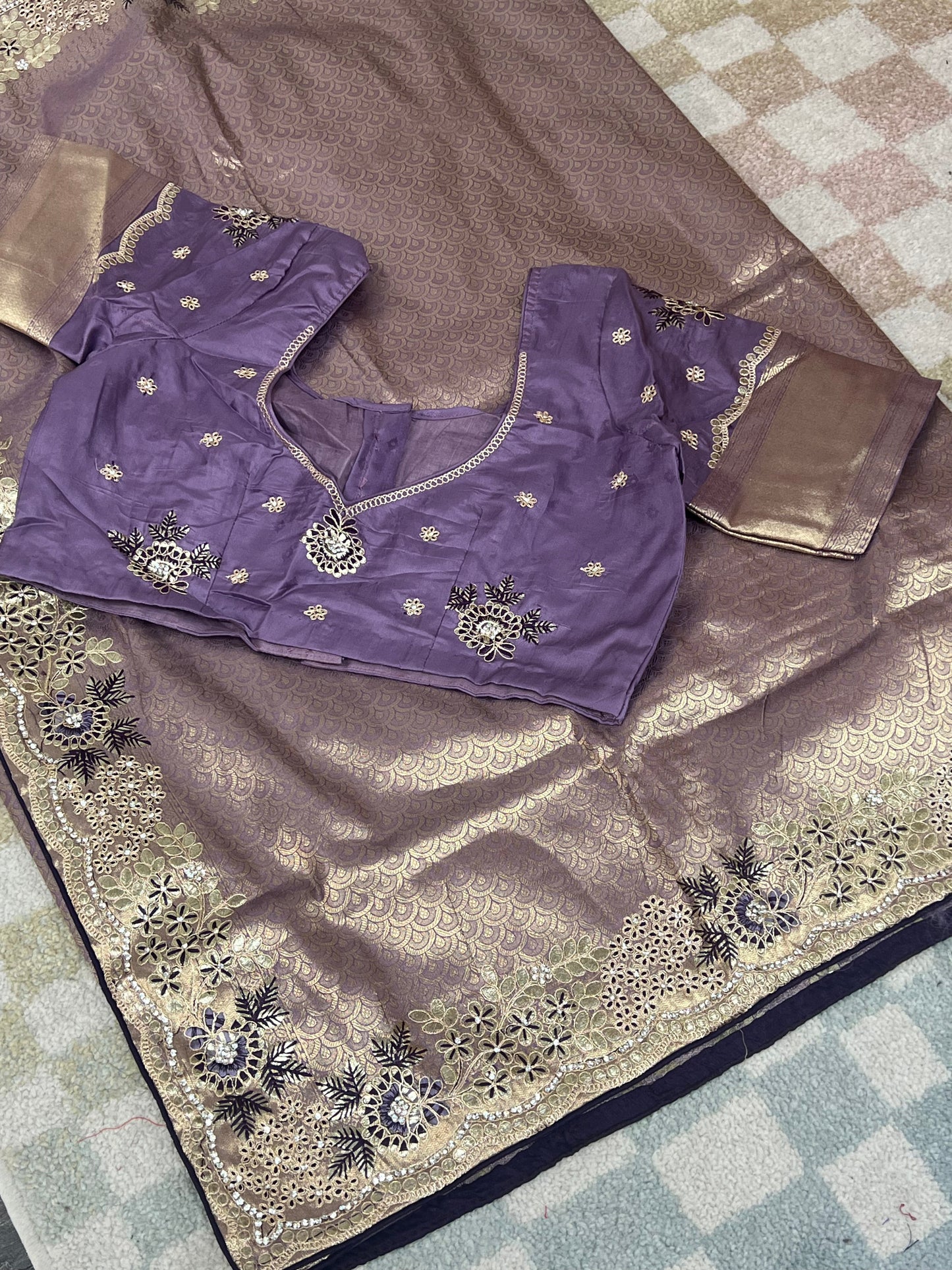 Banarasi tissue silk saree