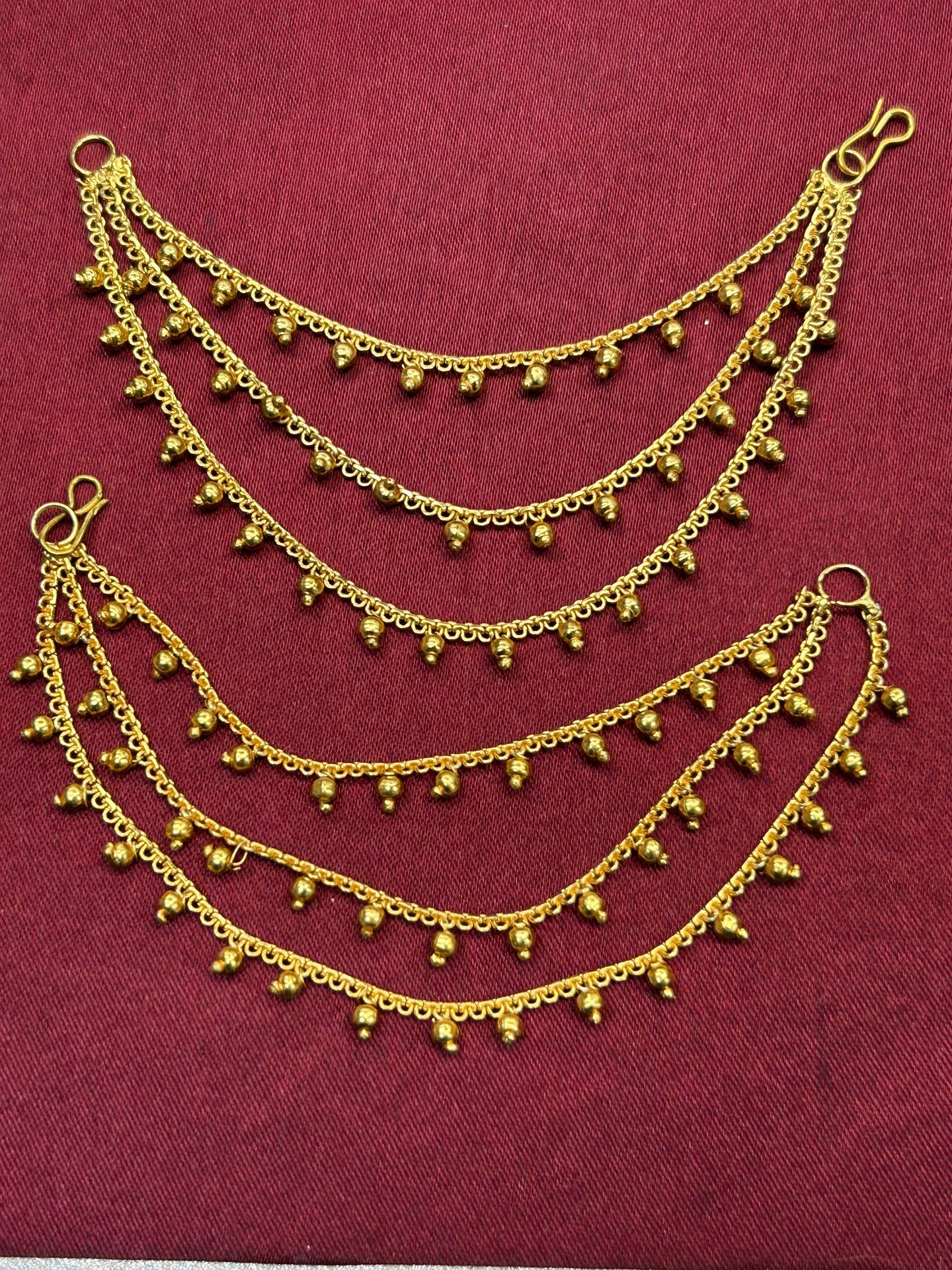 Kaan chain : support chain for earrings