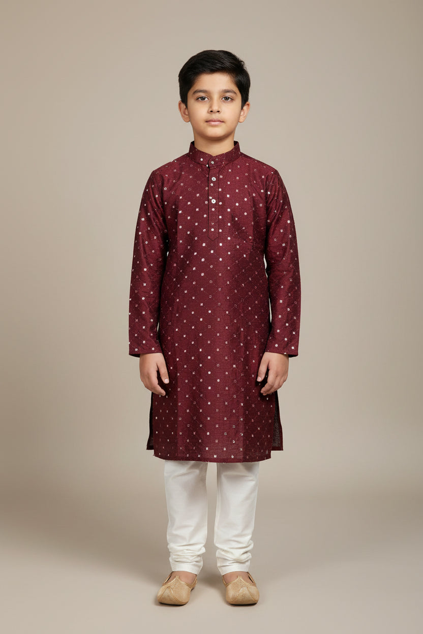 Mirror work kids Kurta (foil mirror) (Copy 2)