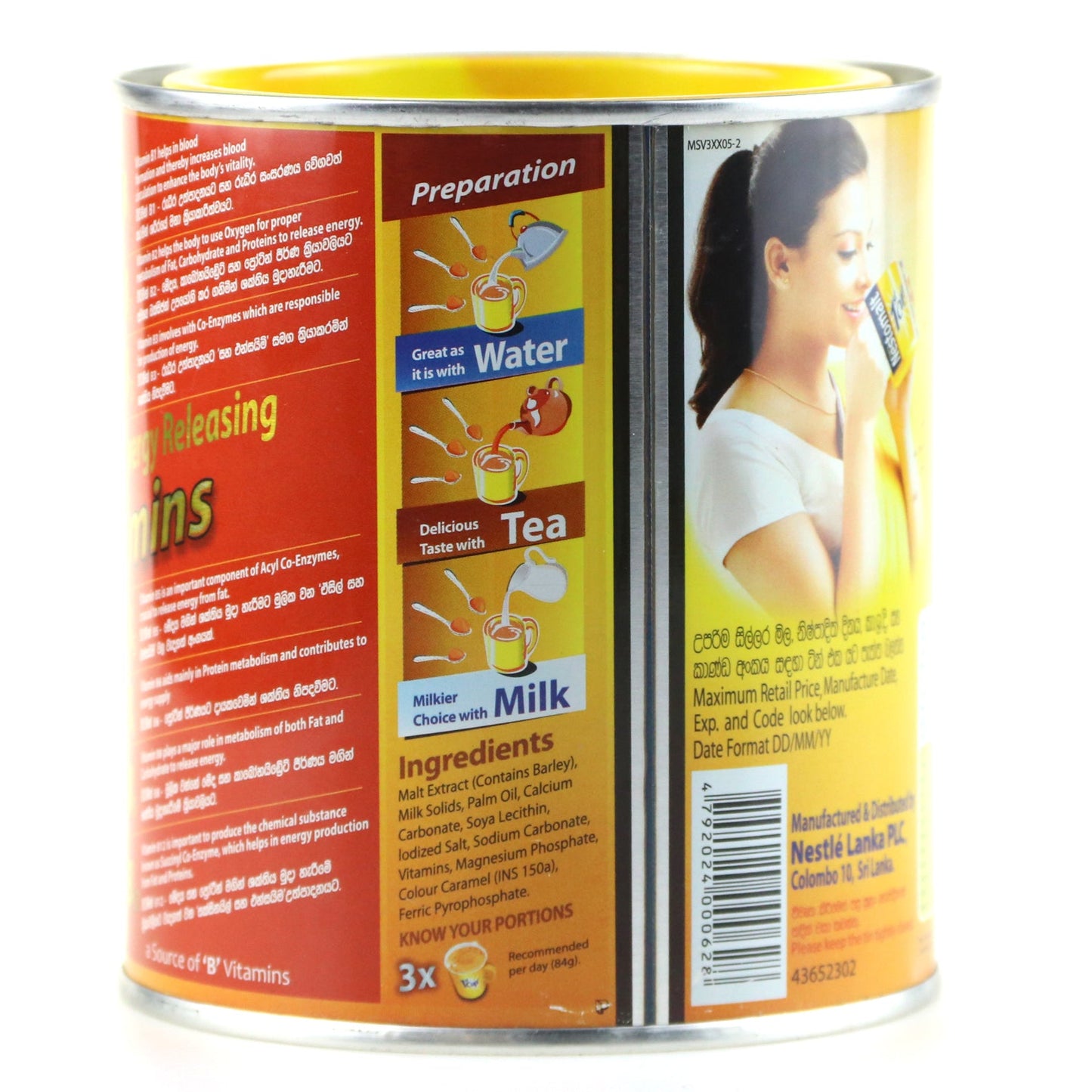 Nestomalt 400g – Energizing Malted Food Drink in Can