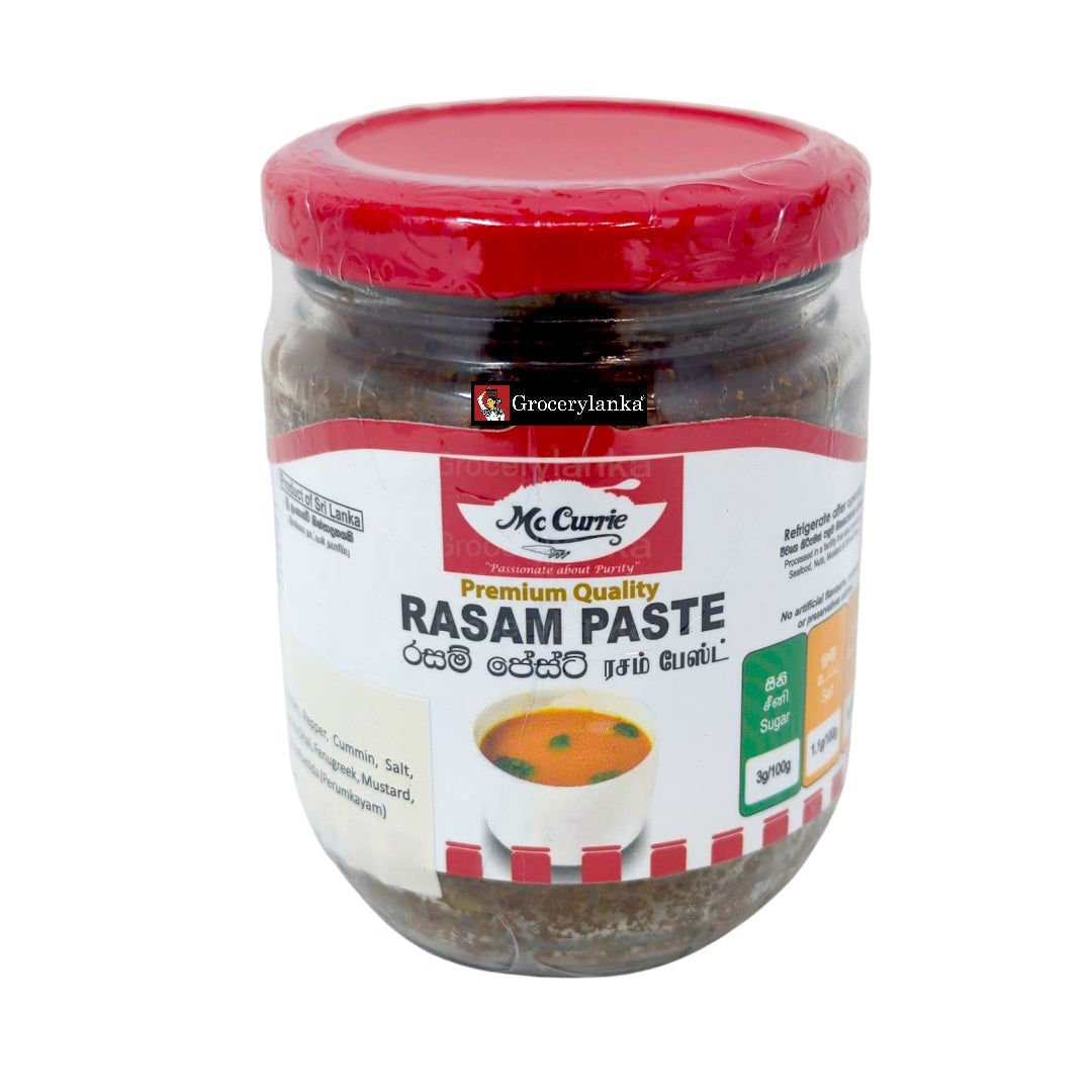 Mc Currie Instant Rasam Paste 250g – Quick & Authentic South Indian Soup Base