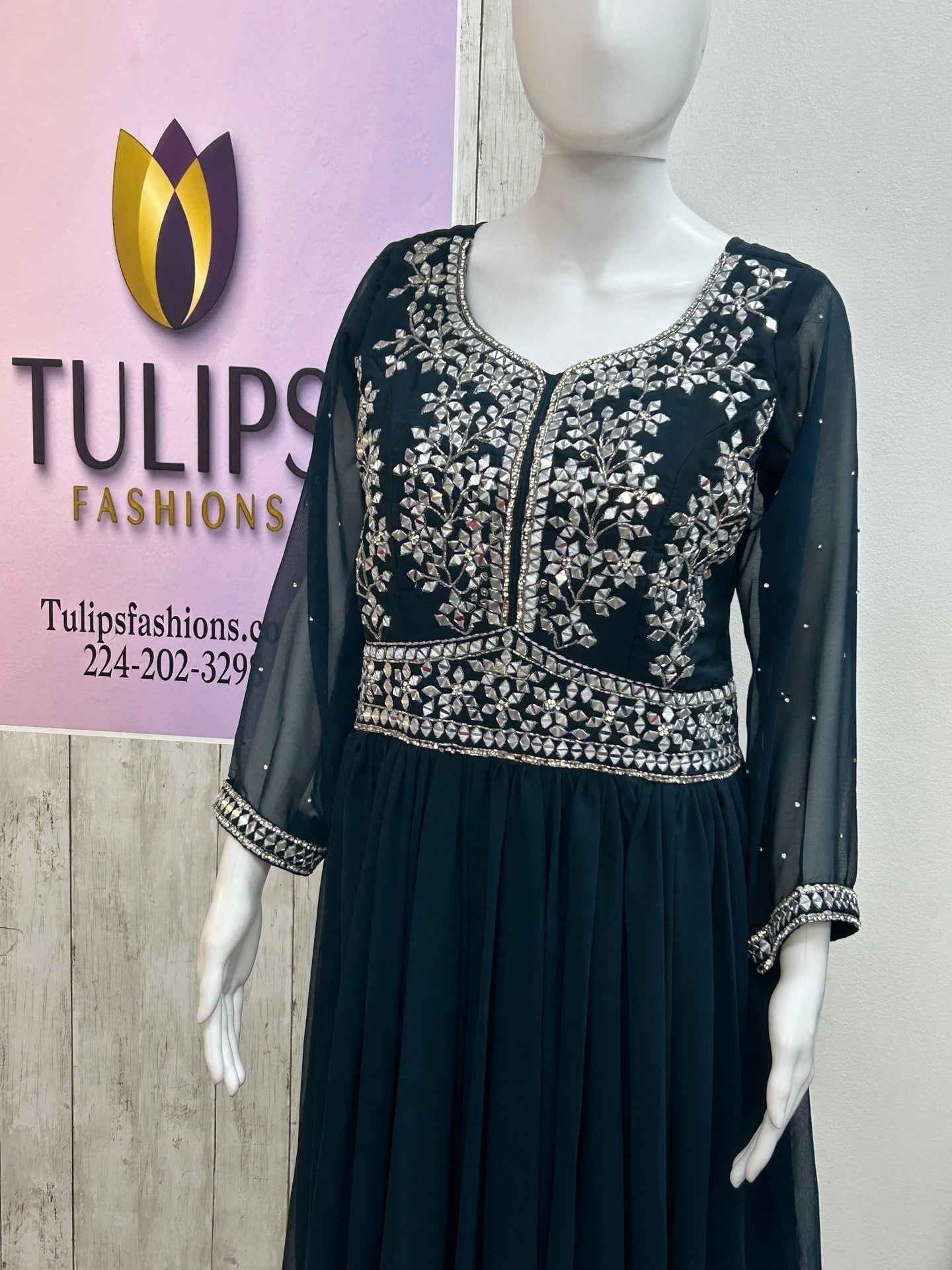 Party wear long gown