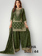 Neha : party wear sharara suit