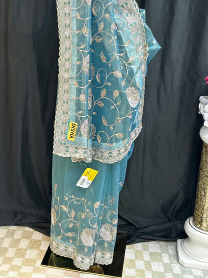 Tissue silk saree