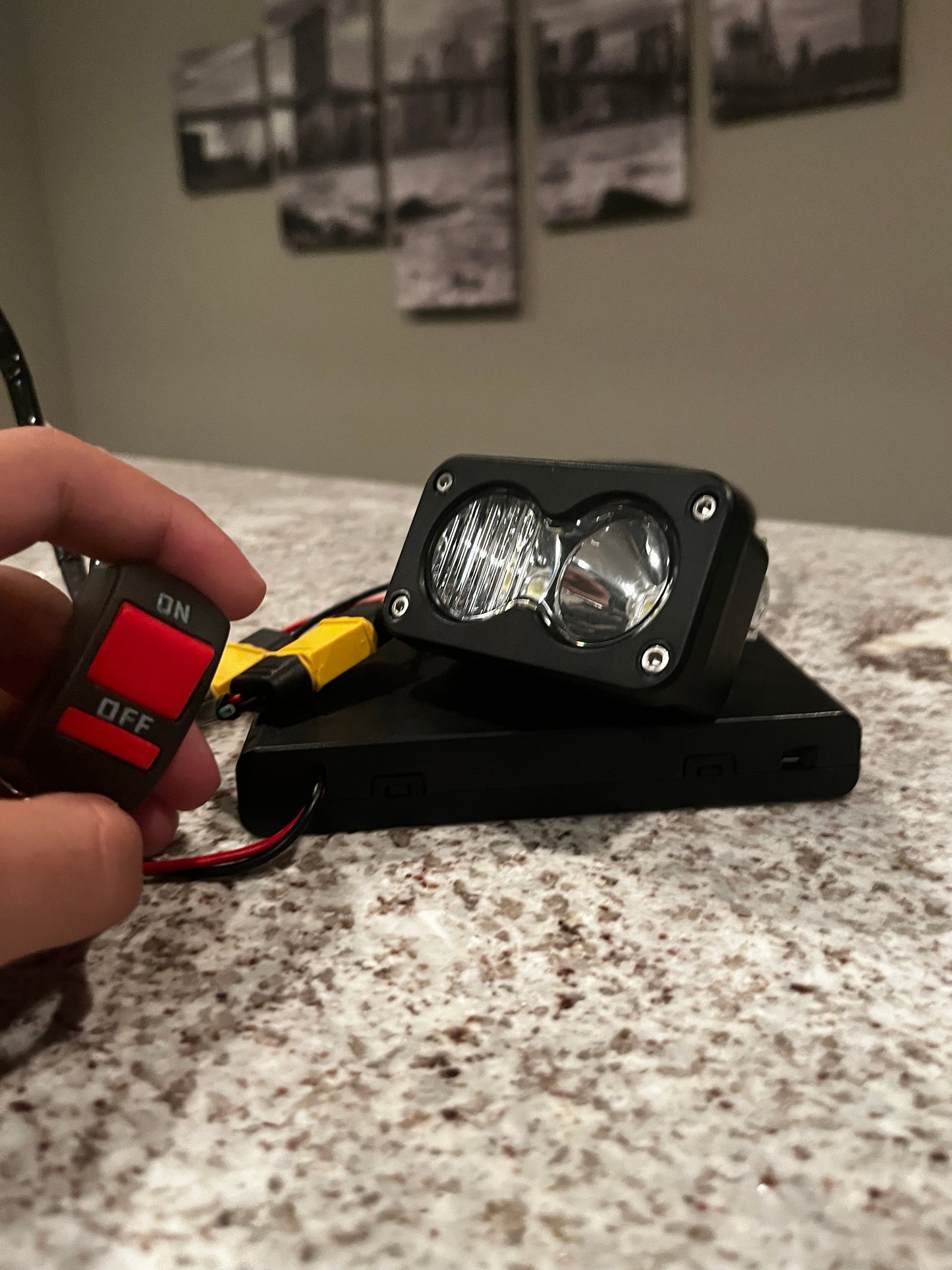 Battery Powered Baja Headlight (Universal)