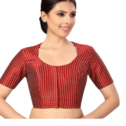 Front hook blouse