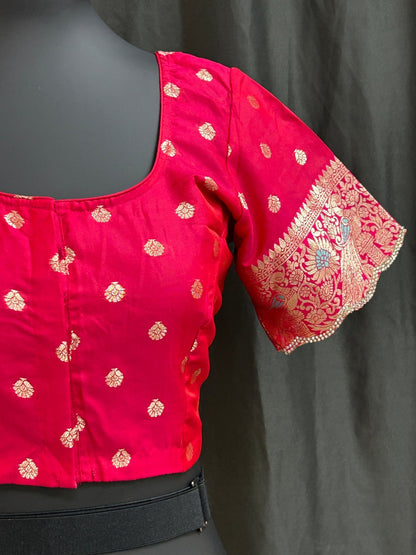 Banarasi silk blouse