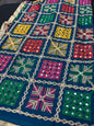 Embroidered phulkari dupatta