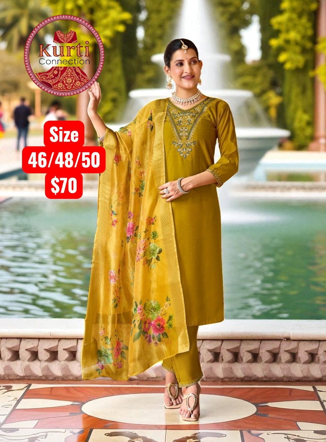 Malhar : Plus size Kurti sets