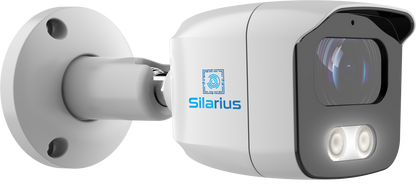 Silarius Pro Series SIL-SB8MP28AU 8MP 4K Mini Bullet Camera w/ 2.8mm lens and built-in Audio (NDAA Compliant)