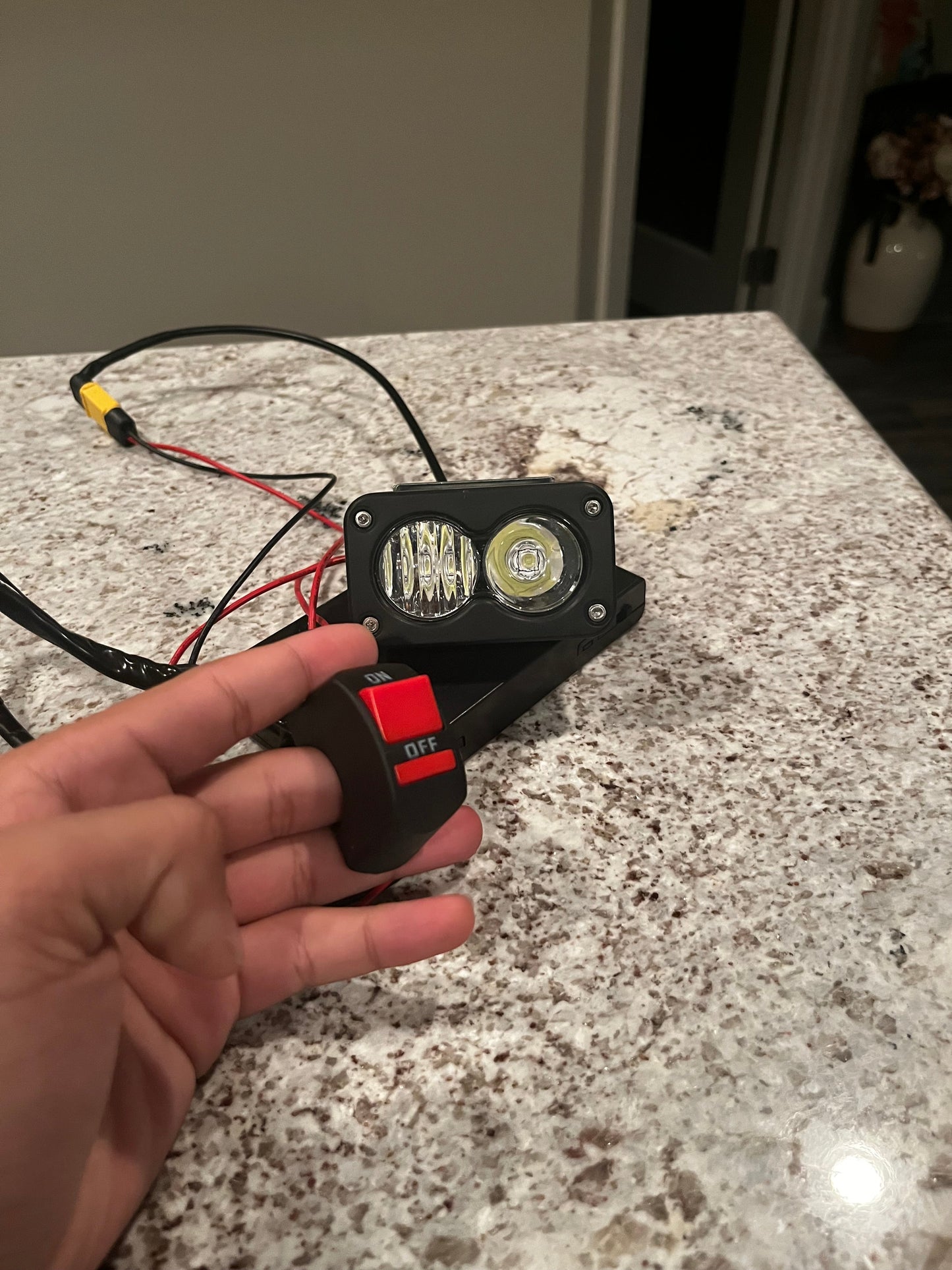 Battery Powered Baja Headlight (Universal)