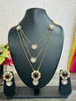 Moissanite Kundan necklace