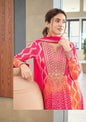 Saawan : Chinon silk long gowns