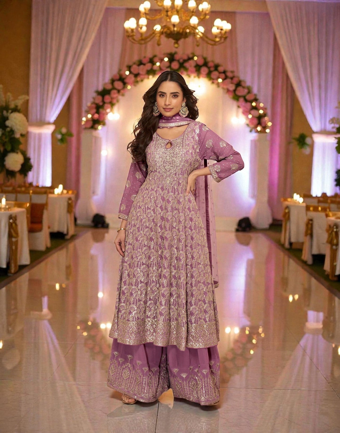 Designer collection: sharara suits