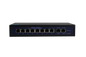 Silarius SIL-SW8POE 10 Ports POE switch with 8/100MB Ports PoE and 2 Gigabit Uplinks - 120W POE