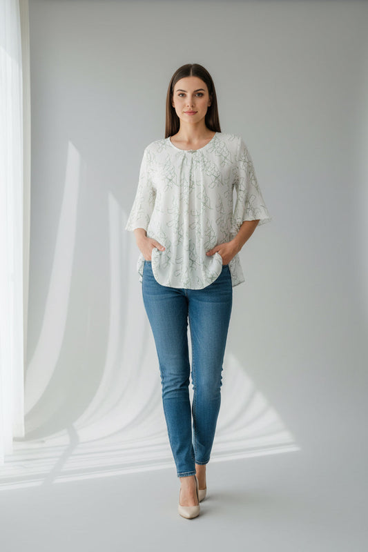 Chiffon top / tunic