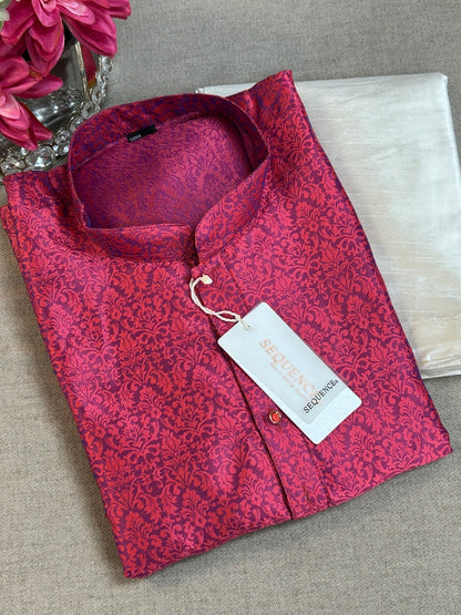 Silk kurta pajama set