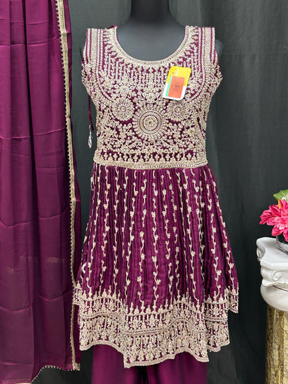 Heavy work Sharara set