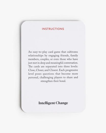 Get Closer Conversation Game - Original