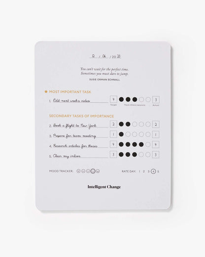 Productivity Planner Cards
