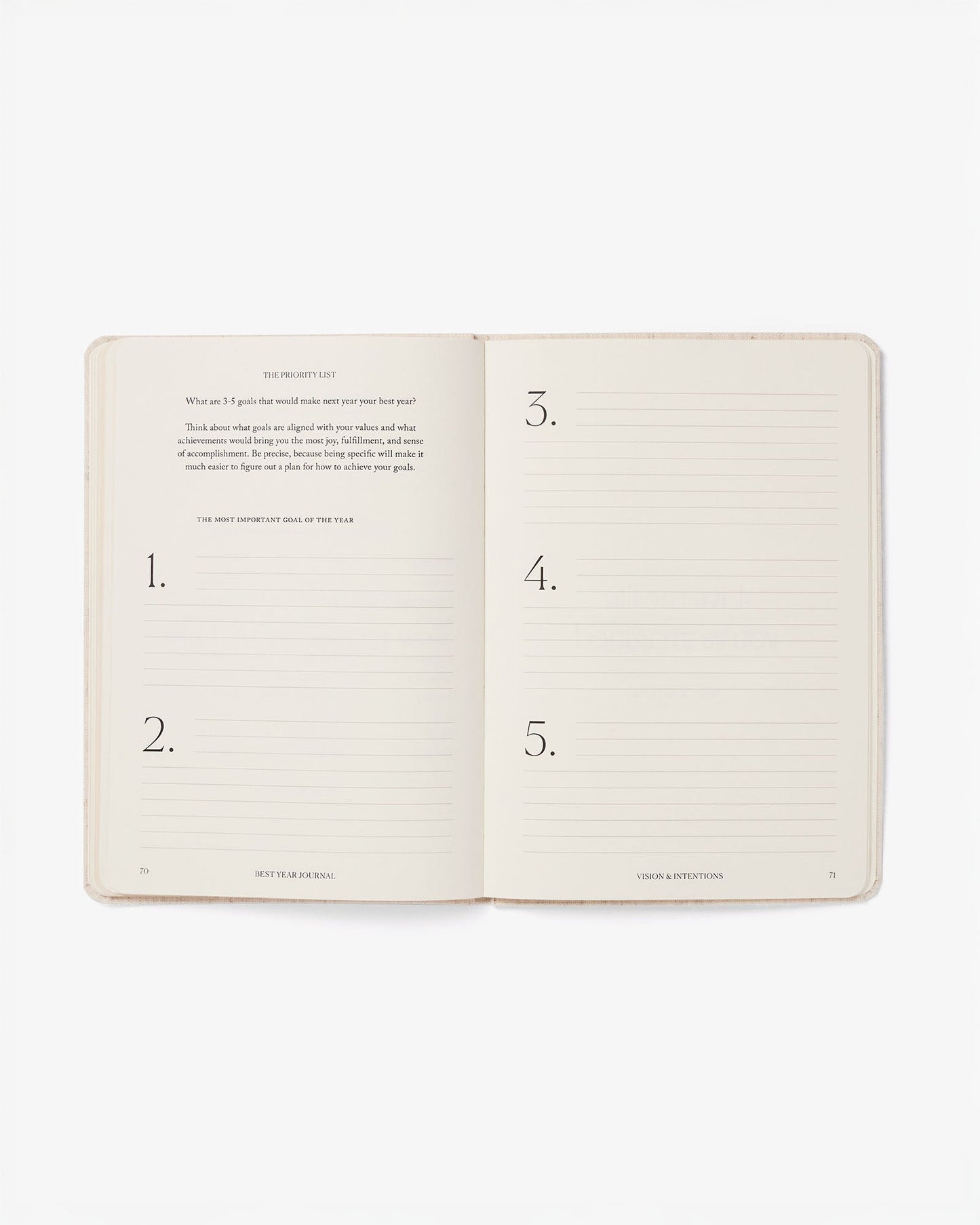 Best Year Journal Essential - Pink