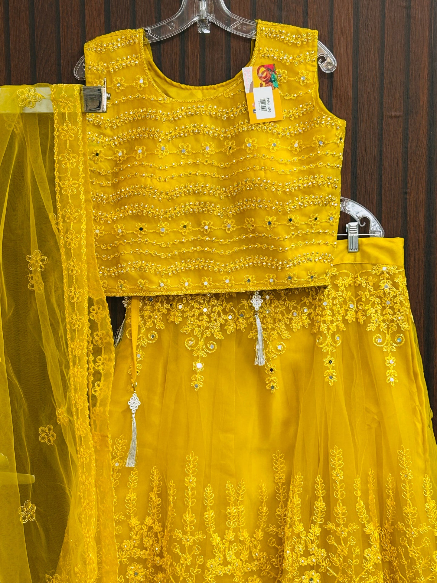 Yellow lehenga Choli set