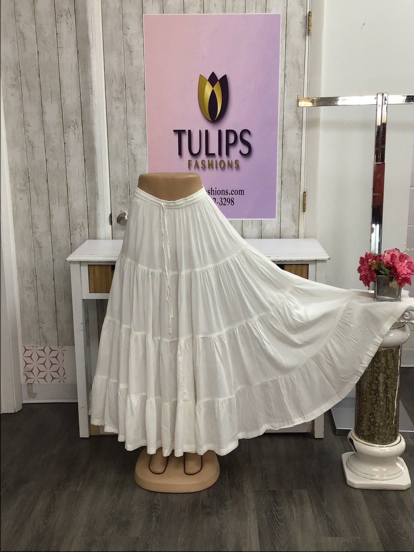 Rayon skirt : garba chaniya