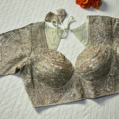 Party wear heavy work blouses
