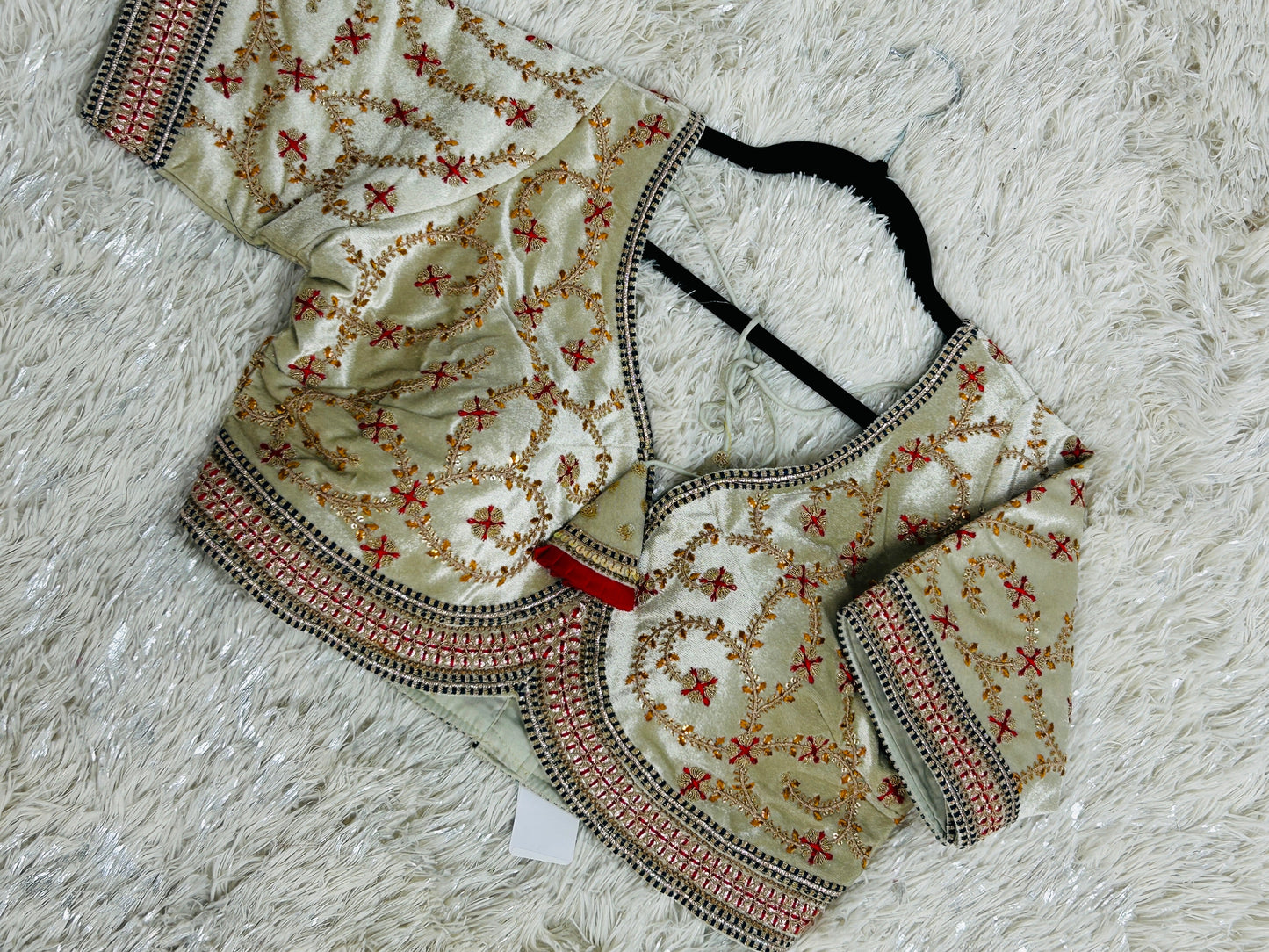 Velvet blouse