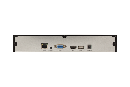 Silarius Pro Series SIL-NVR9CH8 4K NVR 9CH total, 8TB HDD