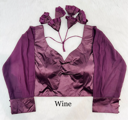 Silk blouses