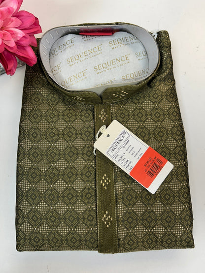 Silk kurta set