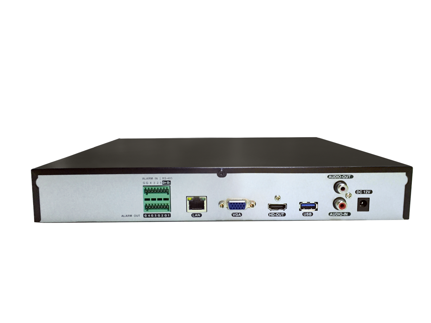 Silarius Pro Series SIL-NVRAI162 36-Channels 4K AI NVR Gigabit 12MP Face Recognition, Face comparison, NVR, 2TB HDD