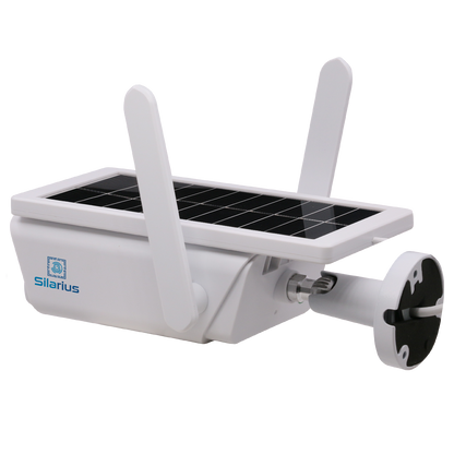 Silarius SIL-SOLARB3MPWIFI36 Bullet 3MP 3.6MM Solar Powered WiFi Camera (external removable 3W Solar Panel)
