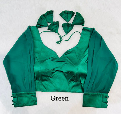 Silk blouses
