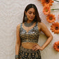 Mirror and shells work blouses