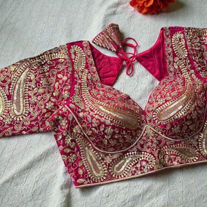 Party wear heavy work blouses