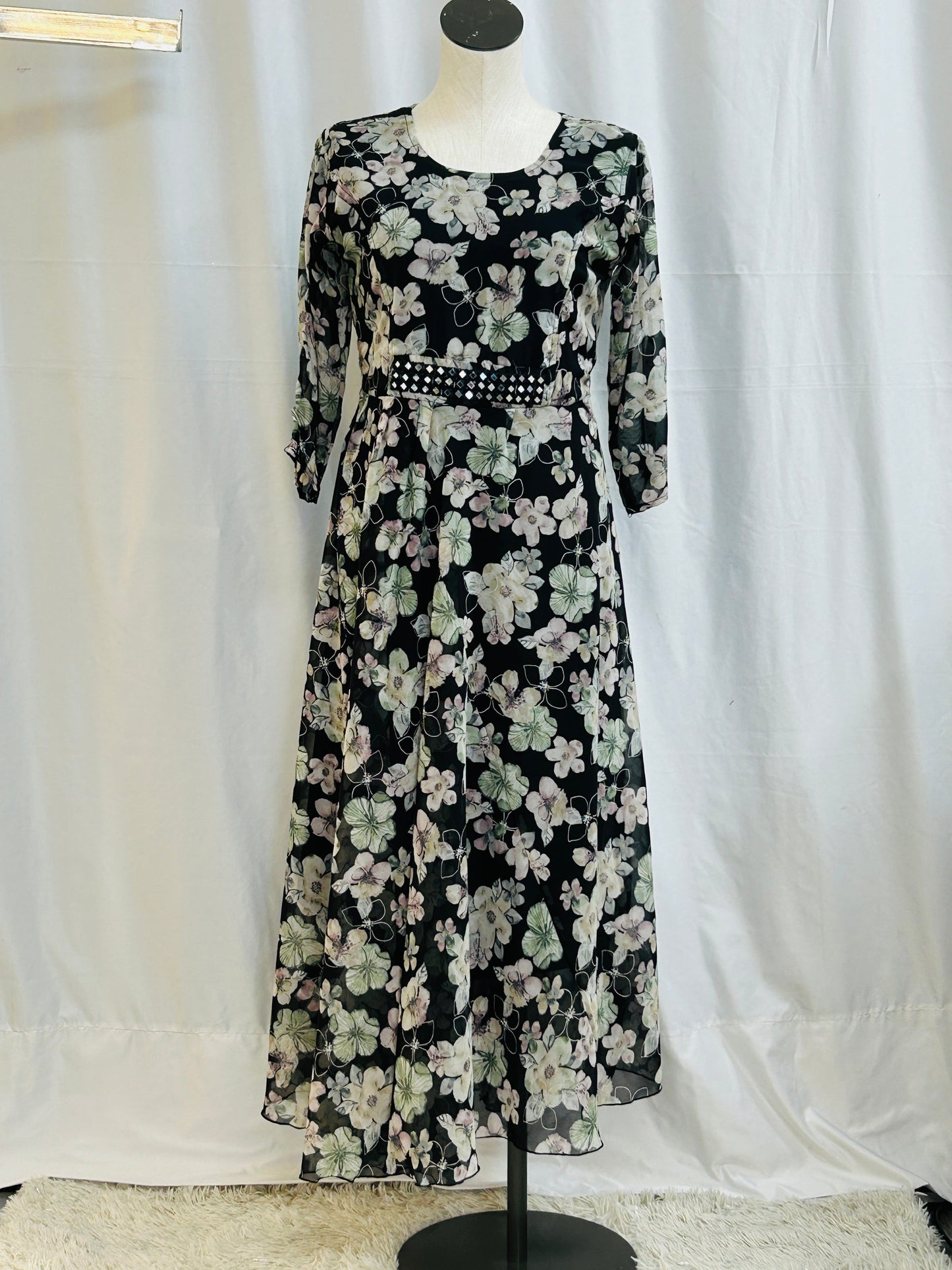 Chiffon long kurti