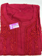 Rayon Chikankari kurti