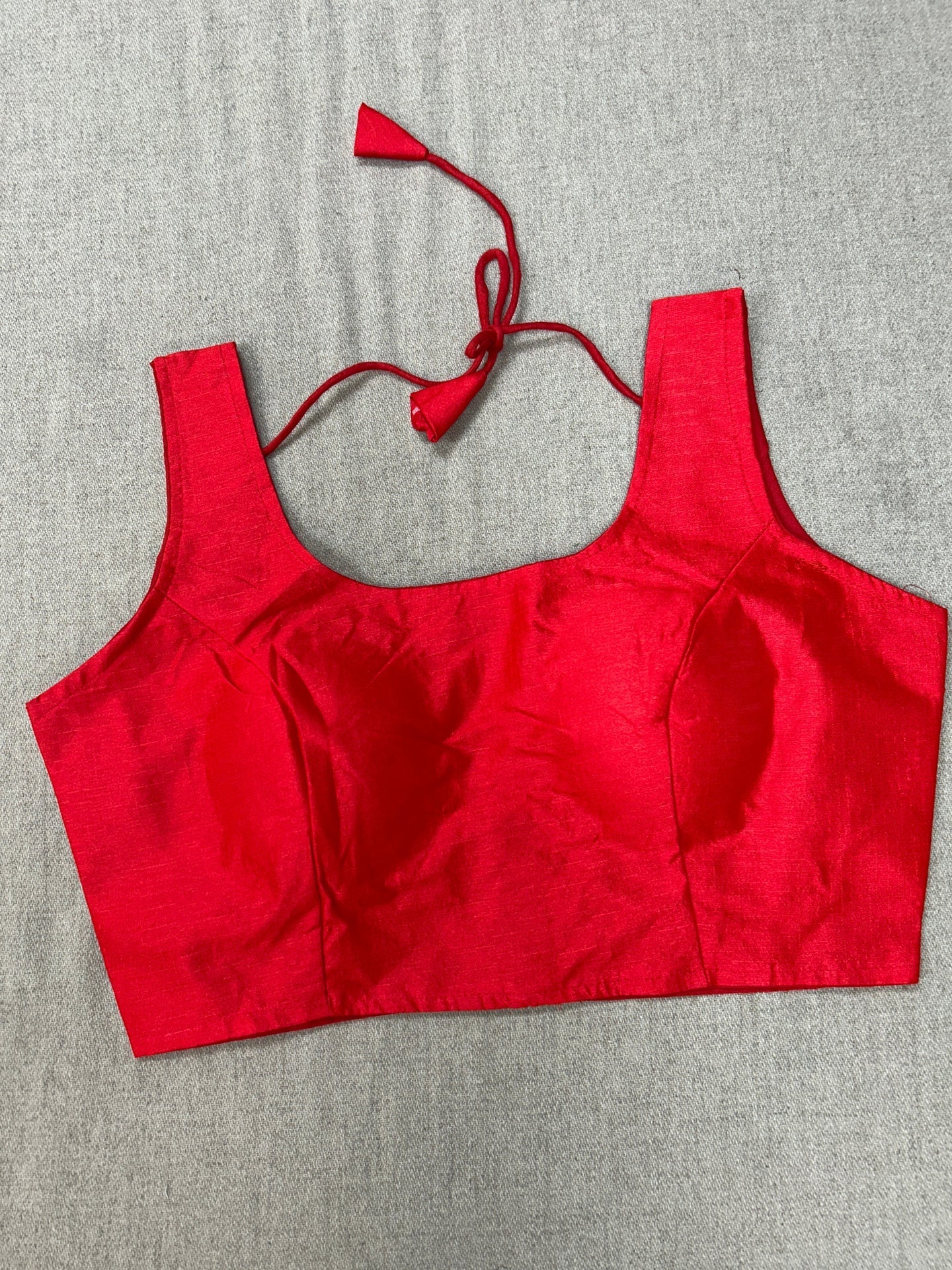 Raw silk blouses