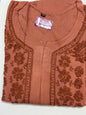 Rayon Chikankari kurti