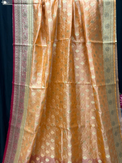 Chanderi silk saree