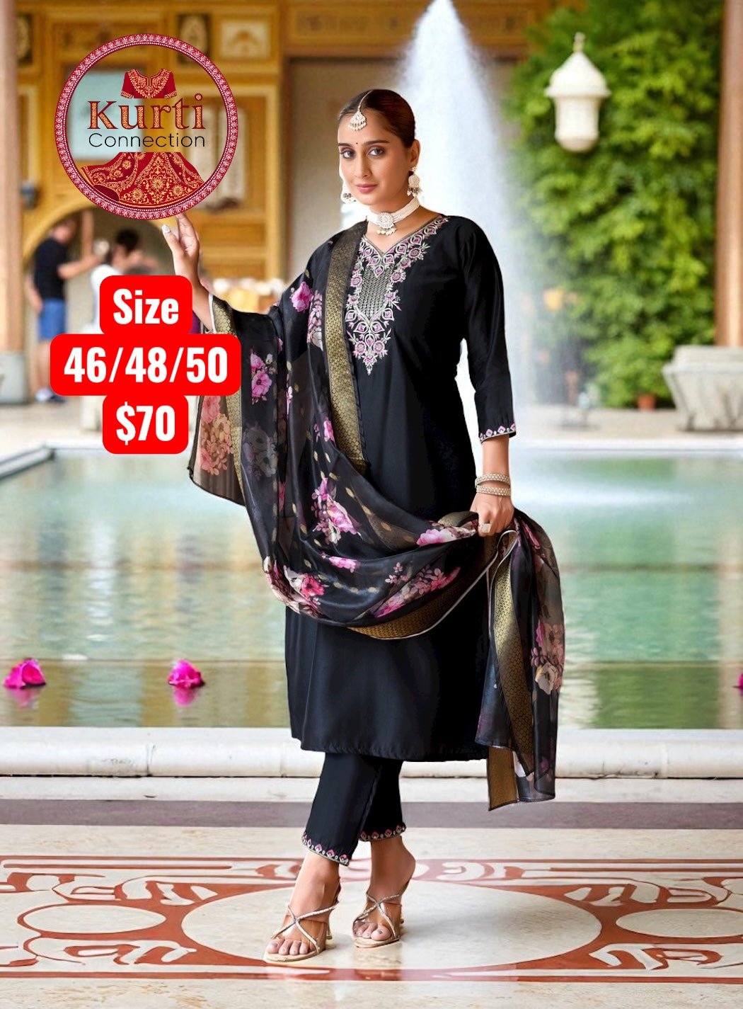 Malhar : Plus size Kurti sets